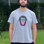 Camiseta Chiclete (Corte Masculino) + Caneca Chiclete