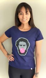 Camiseta Chiclete (Corte Feminino) + Caneca Chiclete