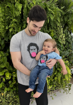 Camiseta Chiclete (Corte Masculino) + Lula Chicletinho