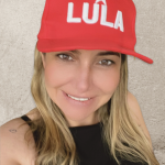 Boné Lula Bordado Cor:Vermelho