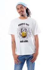 Camiseta Masculina "Feito no Brasil:" - Imagem 3