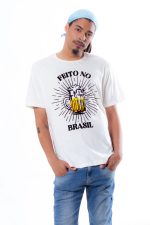 Camiseta Masculina "Feito no Brasil:" - Imagem 2