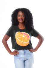 Camiseta Feminina Oxente - Cropped
