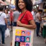 Ecobag Lula lá, Haddad aqui.