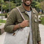 Tote Bag de Lona Premium — ID Brasil