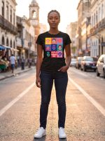 Camiseta LULA LÁ, HADDAD AQUI Pop Art - Imagem 2